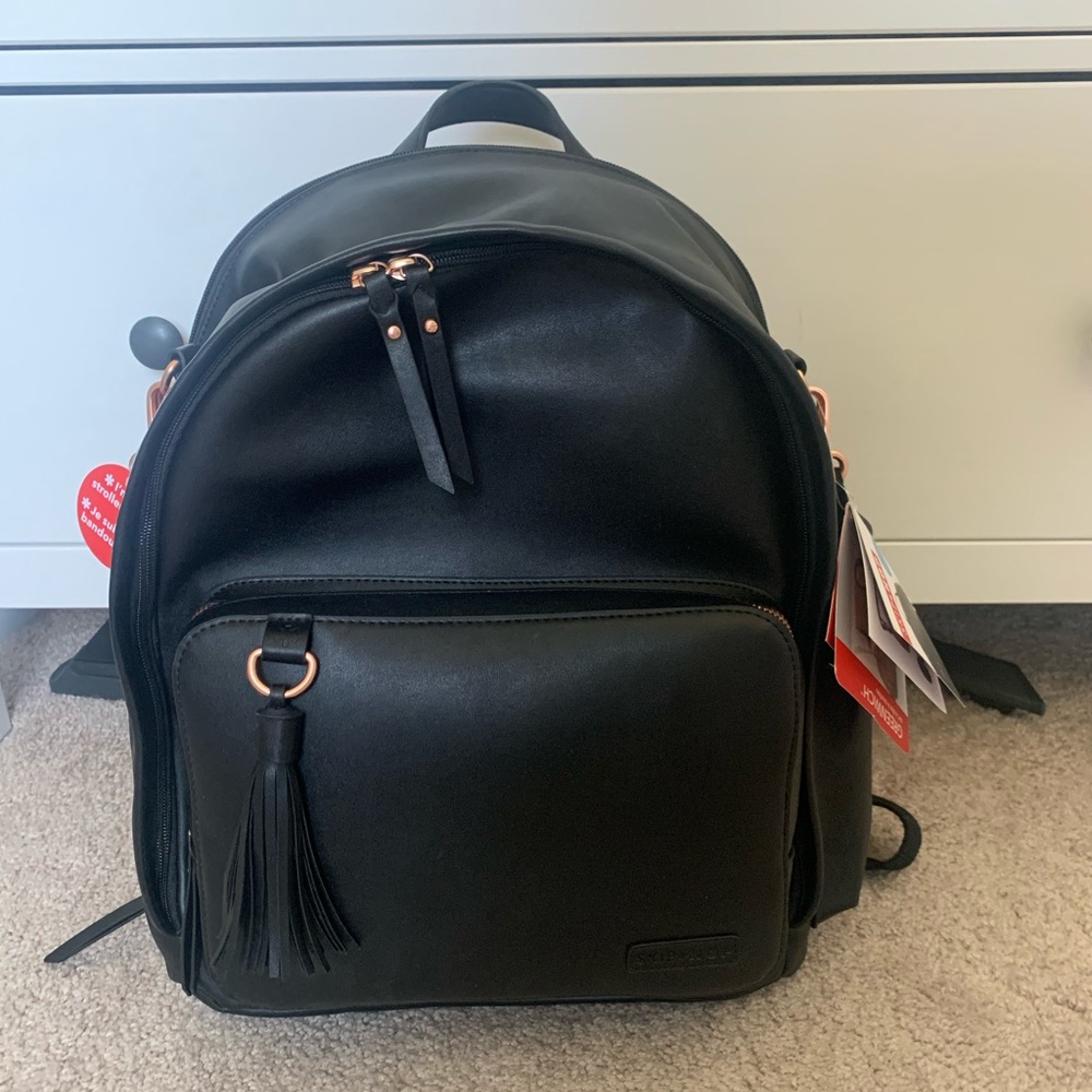 NWT Skip Hop Greenwich Simply Chic Diaper Backpack